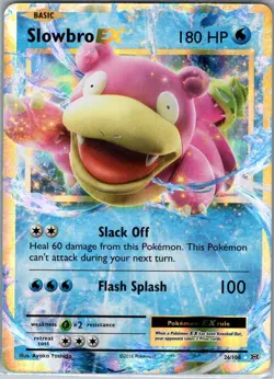 Slowbro EX 26/108 XY - Evolutions - Pokemon Card - NM - Image 1