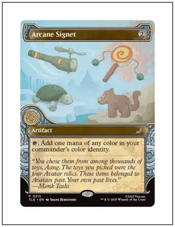 1x Arcane Signet, 0315, Avatar Last Airbender Eternal Legal, Magic MTG NM - Image 1