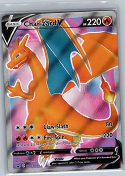 Charizard V SWSH050 SWSH: Sword & Shield Promo Cards - Pokemon Card - NM - Image 1