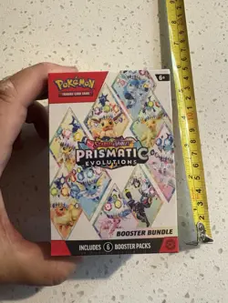 Pokemon TCG Prismatic Evolutions Booster Bundle New & Sealed Free Ship in USA - Image 1
