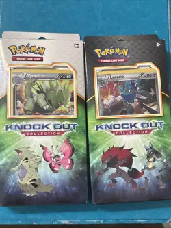 Pokemon KnockOut Collection: Tyranitar & Lucario Set of 2 - Image 1
