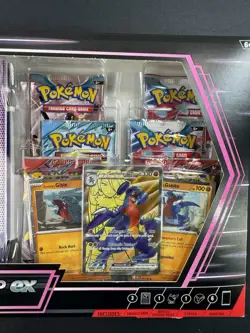 Pokemon TCG: Cynthia’s Garchomp ex Premium Collection box Sealed NEW - Image 2