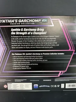Pokemon TCG: Cynthia’s Garchomp ex Premium Collection box Sealed NEW - Image 5