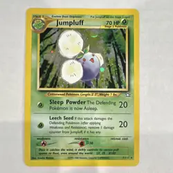 Pokemon TCG Jumpluff Neo Genesis 7/111 Holo Rare 70 HP English Unlimited - Image 1