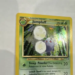 Pokemon TCG Jumpluff Neo Genesis 7/111 Holo Rare 70 HP English Unlimited - Image 3