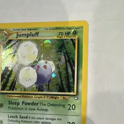 Pokemon TCG Jumpluff Neo Genesis 7/111 Holo Rare 70 HP English Unlimited - Image 4