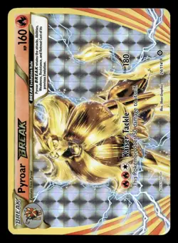 Pyroar BREAK 24/114 Steam Siege Pokemon MP - Image 1