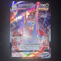 Pokemon TCG Duraludon VMAX SWSH12: Silver Tempest Trainer Gallery TG21/TG30 Holo - Image 1