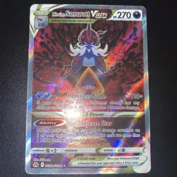 Pokemon TCG Hisuian Samurott VSTAR Crown Zenith: Galarian Gallery GG52/GG70 Holo - Image 1