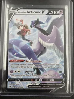 Pokemon TCG Galarian Articuno v Astral Radiance Trainer Gallery, TG16/TG30 - Image 1