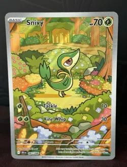 Snivy 087/086 Pokemon TCG Sv: Black Bolt Illustration Rare (MINT) - Image 2