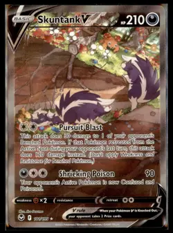Skuntank V (Alternate Full Art) - Pokemon SWSH12: Silver Tempest 181/195 - Image 1