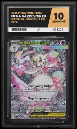 Pokemon TCG: Mega Gardevoir ex 178/132 Mega Evolution SIR ACE 10 - Image 1