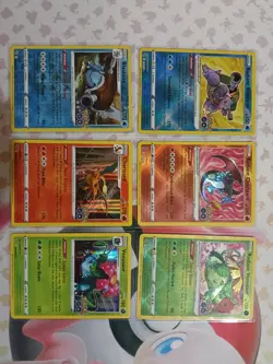 Pokemon Go Radiant Charizard, Blastoise, and Venusaur + 2 holos $ 1 reverse - Image 1