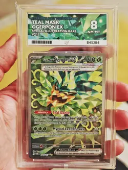 🔥 Pokemon Twilight Masquerade – Teal Mask Ogerpon ex #211/167 SIR - Image 1