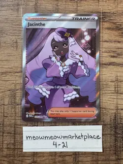 Jacinthe 110/088 Ultra Rare Perfect Order Pokemon Near Mint - Image 1