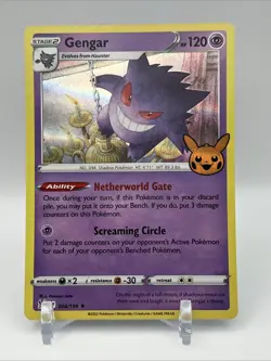 Gengar #66 Pokemon Trick Or Trade 2023 Holo - Image 1