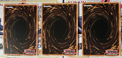 YuGiOh PLAYSET Mudora the Sword Oracle SBC2-ENF01 Secret Rare 3x - Image 2