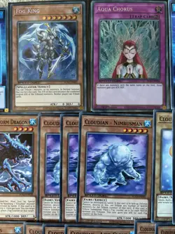 YuGiOh Adrian Gecko Fog King Cloudian Deck & Secret Rare Collection + Game Mat - Image 2