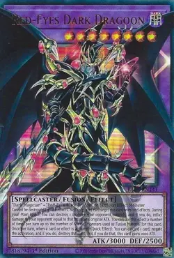 1x Red-Eyes Dark Dragoon (Overframe) | RA05-EN141 | UR | 1st Ed | NM | YuGiOh - Image 1