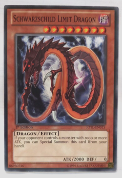 Yugioh Schwarzschild Limit Dragon - Common - JOTL-EN015 - N/M - 1st.Ed. - Image 1