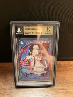Bandai One Piece CCG Heroines Edition Boa Hancock SP Foil EB03-026 Beckett 10 - Image 4