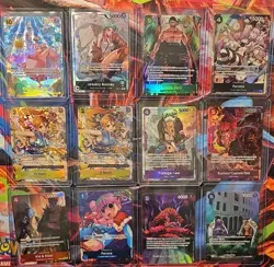 One Piece TCG Card Game Lot check both photos! - Image 1