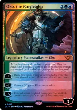 Oko, the Ringleader Mythic Foil Outlaws of Thunder Junction MtG Card # 0223 - Image 1