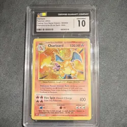 Pokemon Charizard Holo 003/034 Trading Card Game Classic CGC 10 Gem Mint Card - Image 1