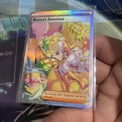 Pokemon TCG Bianca's Devotion Card 209/162 SV05 Temporal Forces NM - Image 4