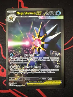 Mega Starmie ex SIR Perfect Order Pokemon Card TCG MINT - Image 1