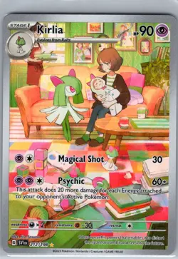 Kirlia 212/198 SV01: Scarlet & Violet Base Set - Pokemon Card - NM - Image 1