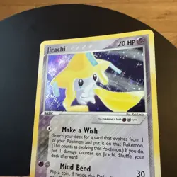 Pokemon Cards Jirachi 8/101 Hidden Legends Holo Rare LP - Image 1
