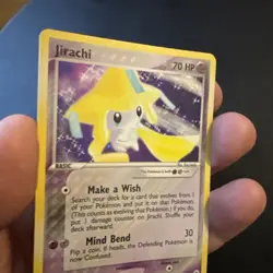 Pokemon Cards Jirachi 8/101 Hidden Legends Holo Rare LP - Image 2