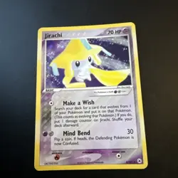 Pokemon Cards Jirachi 8/101 Hidden Legends Holo Rare LP - Image 3