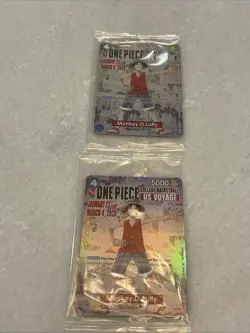 (1) One Piece Monkey D. Luffy College Basketball Promo Card Houston SGA 02/21 - Image 4