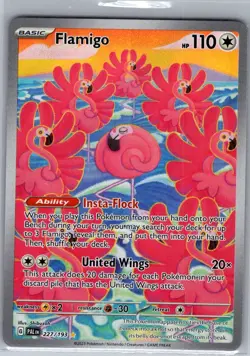 Flamigo 227/193 SV02: Paldea Evolved - Pokemon Card - NM - Image 1