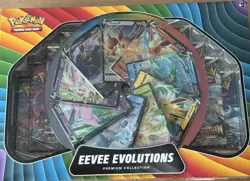 Pokemon Eevee Evolutions Premium Collection Box English 9 Promo Cards 9 Packs - Image 1