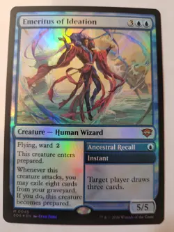 MTG - Secrets of Strixhaven FOIL Emeritus of Ideation! MINT! FREE SHIPPING! - Image 1