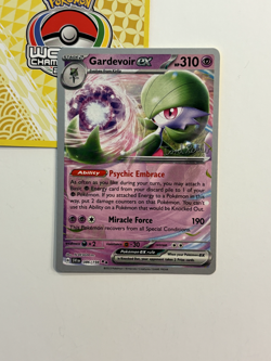 Gardevoir EX 086/198 2023 Pokemon World Championships Variant S&V Base A - Image 1
