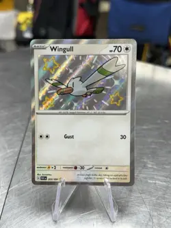Wingull 203/091 - S&V Paldean Fates Holo Shiny Rare Pokemon TCG - Image 1