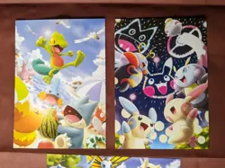 Pokemon Japanese Pokemon Center Postcards lot of 3 Pikachu Treecko Torchic minum - Image 2