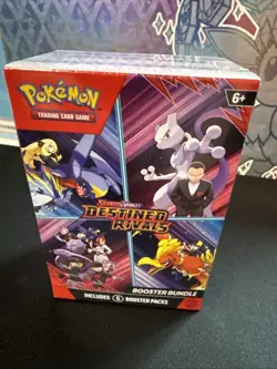 Pokemon TCG Scarlet & Violet Destined Rivals Booster Bundle Box (6 Packs) Sealed - Image 1