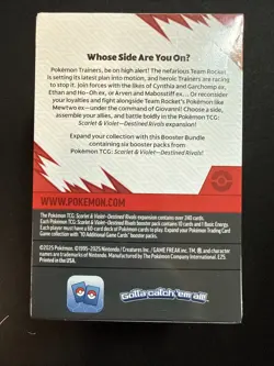 Pokemon TCG Scarlet & Violet Destined Rivals Booster Bundle Box (6 Packs) Sealed - Image 2