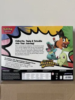 Pokemon TCG Ascended Heroes First Partners Deluxe Pin Collection NEW & SEALED - Image 2