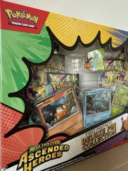 Pokemon TCG Ascended Heroes First Partners Deluxe Pin Collection NEW & SEALED - Image 3
