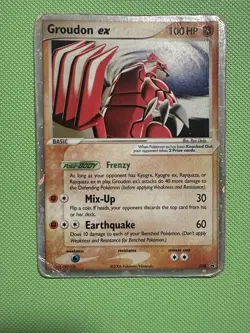 Damaged Groudon ex - 038 - EX Collector's Tins Pokemon Nintendo Promos - Image 1