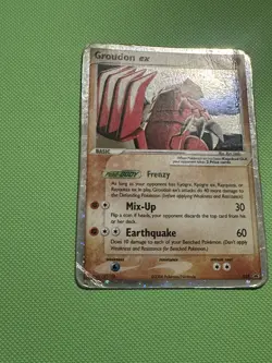 Damaged Groudon ex - 038 - EX Collector's Tins Pokemon Nintendo Promos - Image 3