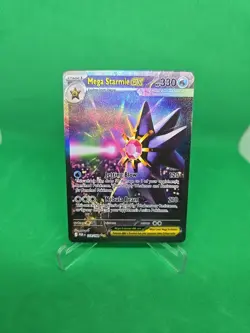 Mega Starmie EX 118/088 SIR Pokemon TCG Perfect Order - Image 1