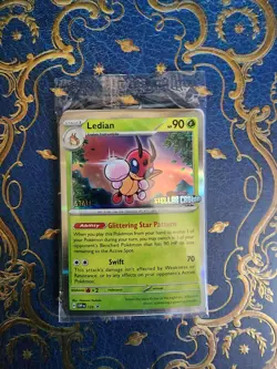 Pokemon TCG Scarlet Violet Stellar Crown STAFF Pre-Release Sealed Promo Pack 4 - Image 1